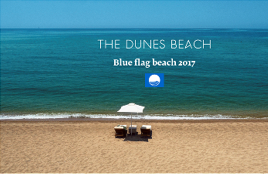 Με Γαλάζια σημαία η παραλία The Dunes Beach